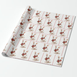Jul Chihuahua med Play Scarf Presentpapper