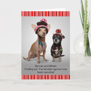 Jul Chihuahua's Helgkort