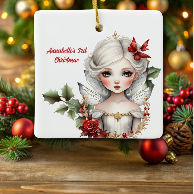 Jul Child Fairy Ornament (Skapare uppladdad)
