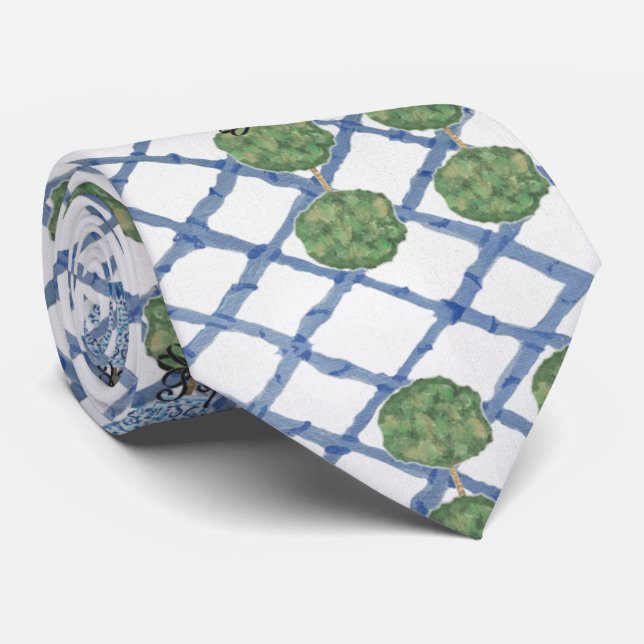 Jul Chinoiserie Bamboo Topiaries Ne Slips (Rullad)