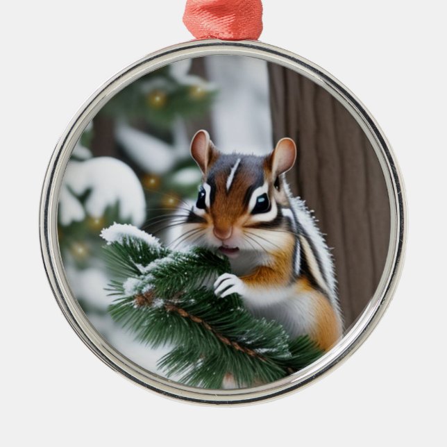 Jul Chipmunk Ornament (Framsidan)