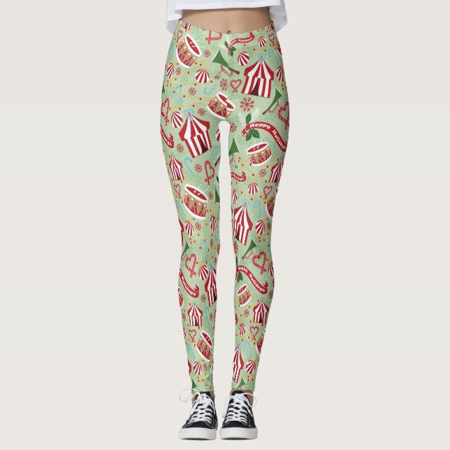 Jul Circus Leggings (Framsida)