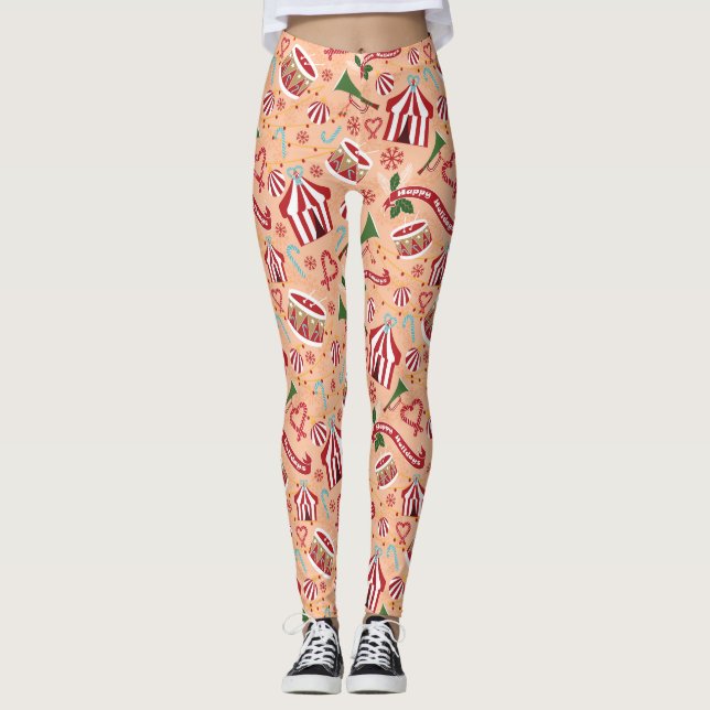 Jul Circus Leggings (Framsida)