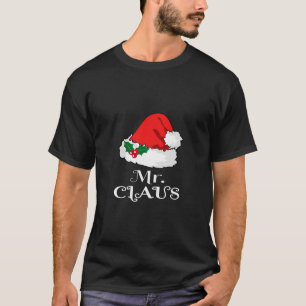 Jul Claus Matching Pajama Manar Santa Hat T Shirt
