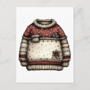 Jul Clipart-samling Teddybjörn Vykort