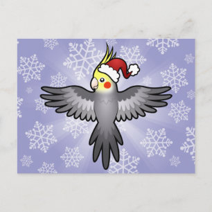Jul Cockatiel Helg Vykort