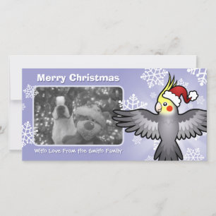 Jul Cockatiel Julkort