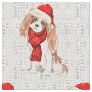Jul Cocker Spain Hund Woof Ord Art Tyg