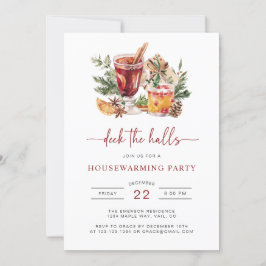 Jul Cocktail-Helgdag-inbjudan till Party Inbjudningar