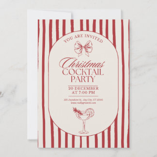 Jul Cocktailfest Inbjudan