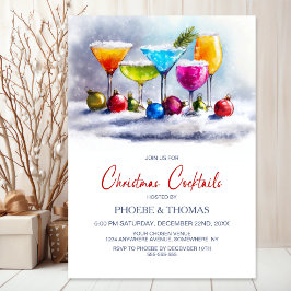 Jul Cocktailfest Inbjudningar