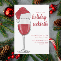 Jul Cocktailfest / Röd Vin Santa Hatt