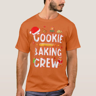 Jul Cookie Baking Crew Funny Family Julafton-alkoh T Shirt