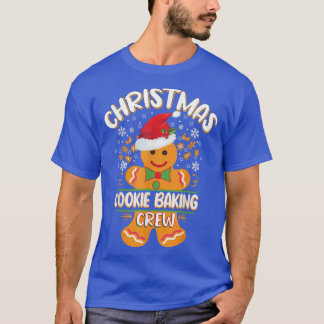 Jul Cookie Baking Crew Funny Julafton Santa Cook T Shirt