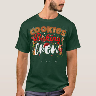 Jul Cookie Baking Crew Funny Matching Family T Shirt