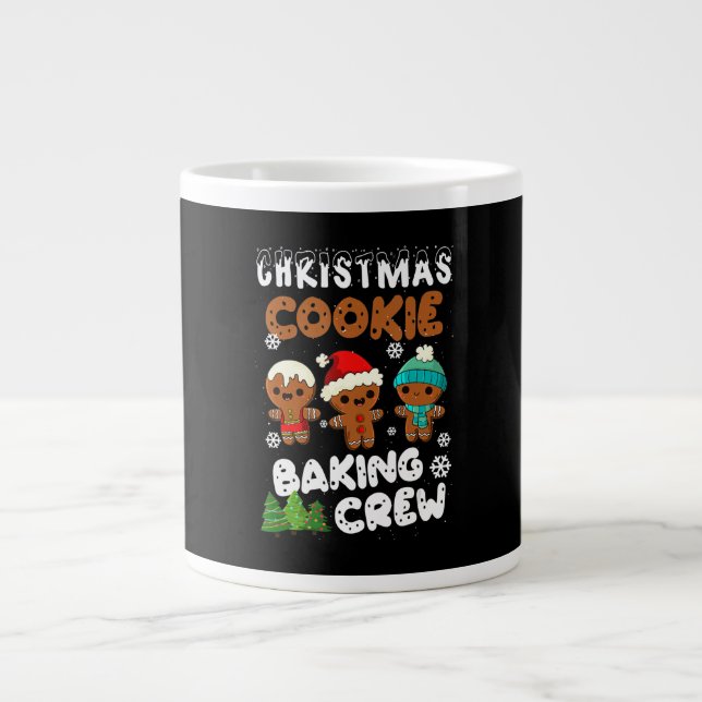 Jul Cookie Baking Crew julklapp Jumbo Mugg (Framsidan)