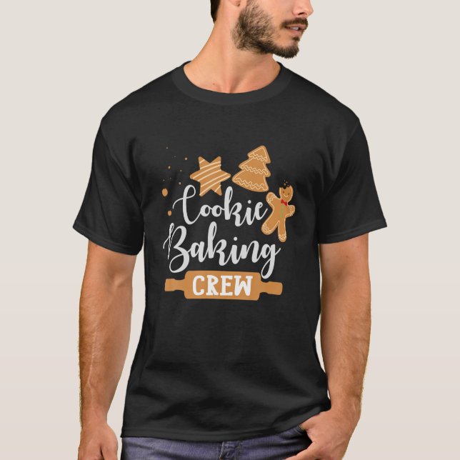Jul Cookie Baking Crew Pajama, Gingertea B. T Shirt (Framsida)
