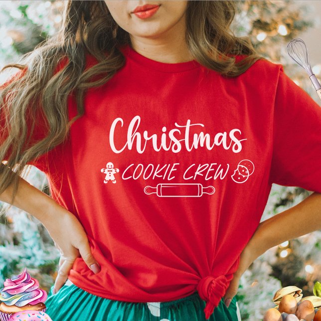 Jul Cookie Crew Women's T-Shirt (Skapare uppladdad)