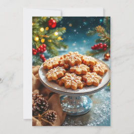 Jul Cookie Exchange Inbjudningar