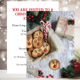 Jul Cookie Exchange Inbjudningar