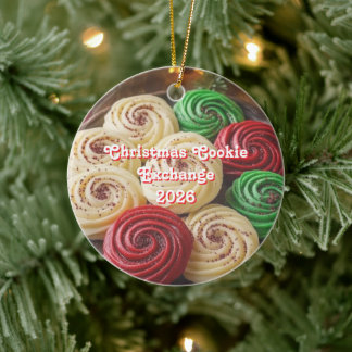 Jul Cookie Exchange Julgransprydnad Keramik