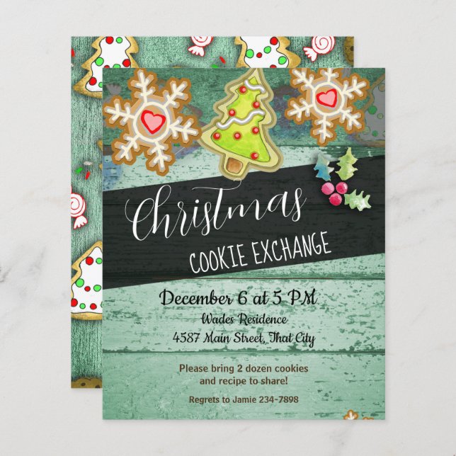 Jul Cookie Exchange Party  (Fram/baksida)