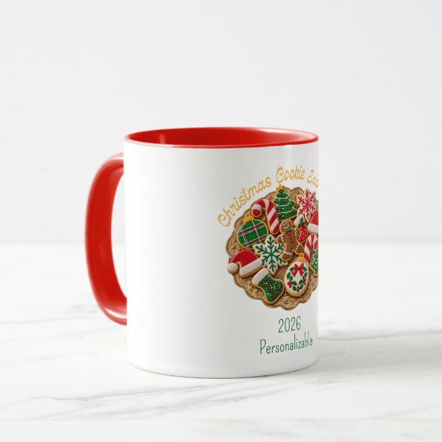 Jul Cookie Exchange Present Mugg (Framsida vänster)