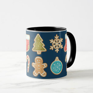 Jul Cookie-ikoner   Pepparkaka  Mugg