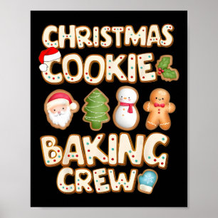 Jul Cookie King Besättning Familj Jul Kung C Poster