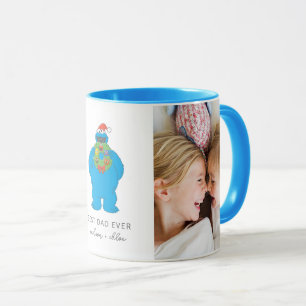 Jul Cookie Monster Bästa Pappa - Foto Mugg