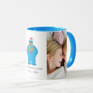 Jul Cookie Monster   Farfar - Foto Mugg