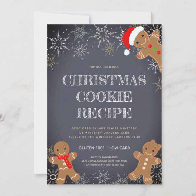 Jul Cookie Recipe (Framsida)