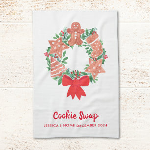 Jul Cookie Swap Kökshandduk