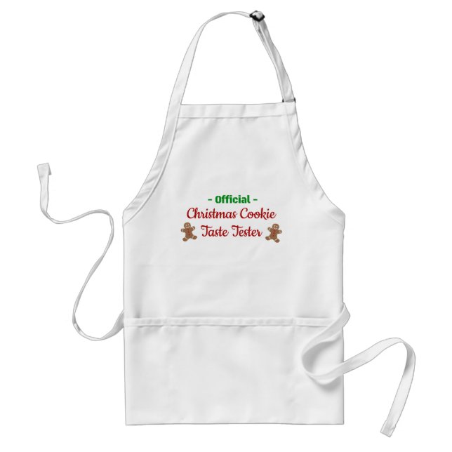 Jul Cookie Taste Tester Apron Förkläde (Framsidan)