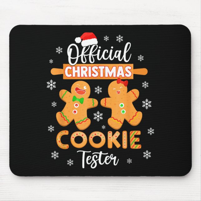 Jul Cookie Tester Smakare Baklag Toddlare  Musmatta (Framsidan)