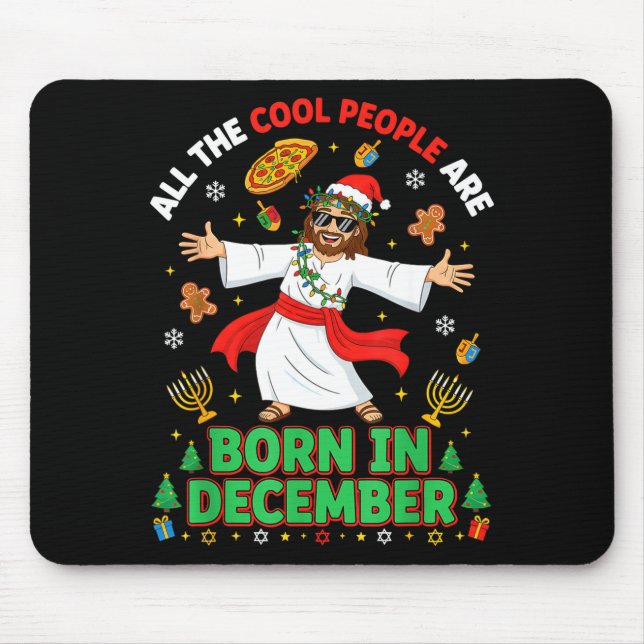 Jul Coola Människor Föds I December Jesus B Musmatta (Framsidan)