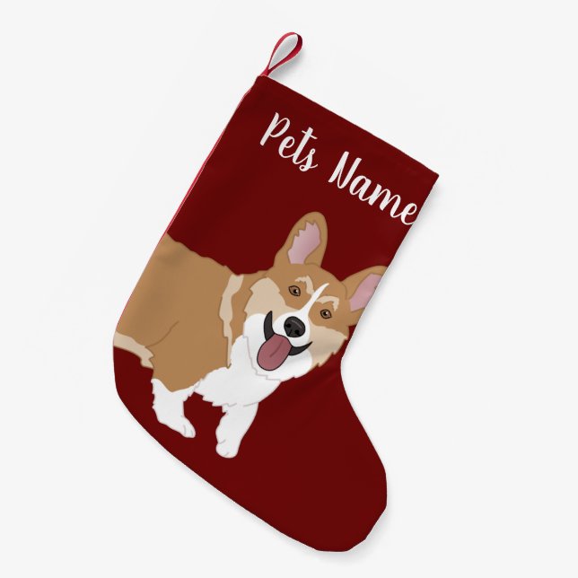 Jul Corgi Liten Julstrumpa (Framsidan (Hängande))