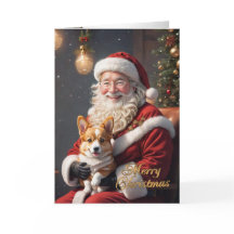 Jul Corgi med jultomten