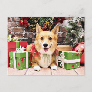 Jul - Corgi - pannkaka Helg Vykort