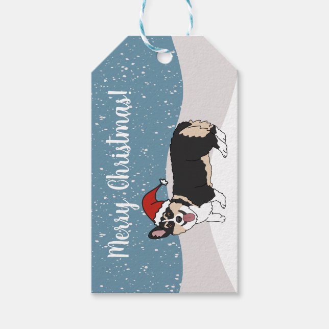 Jul Corgi Presentetikett (Framsidan)