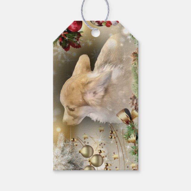 Jul Corgi Puppy Presentetikett (Framsidan)