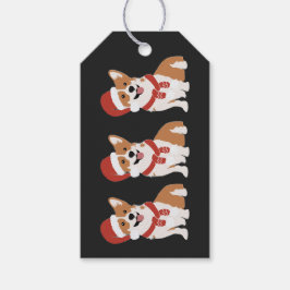 Jul Corgi Sofistikerad Kol Svart Presentetikett