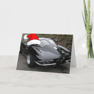 Jul Corvette Split Window Helgkort
