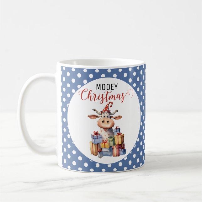 Jul Cow Pun Kaffemugg (Vänster)