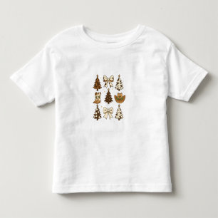 Jul Cowboy Stövlar Western Santa Xmas T Shirt