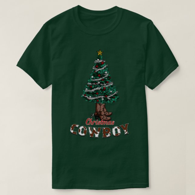 Jul Cowboy T Shirt (Design framsida)