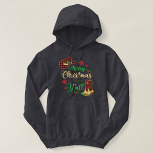 Jul Cowgirl Hat & Boots Hoodie Sweatshirt T Shirt