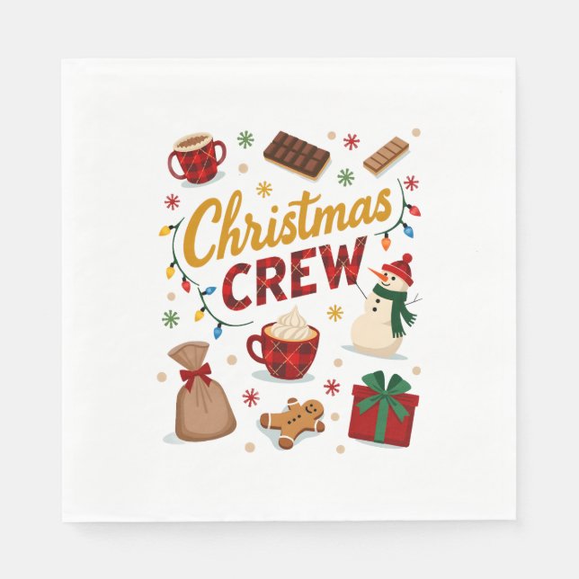 Jul Crew (2) Pappersservett (Framsidan)