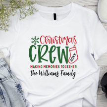 Jul Crew Anpassad Jul Familj