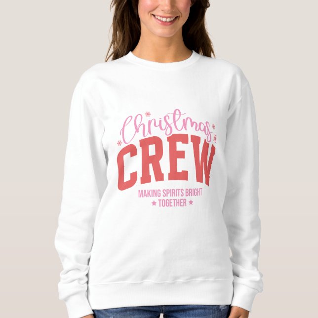 Jul Crew – Att Göra Andarna Glada T Shirt (Framsida)